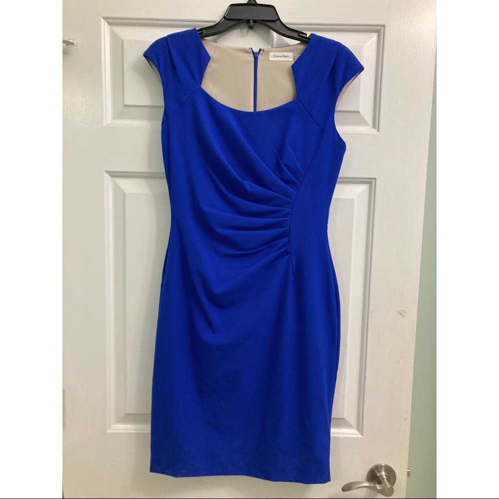 Calvin Klein blue dress